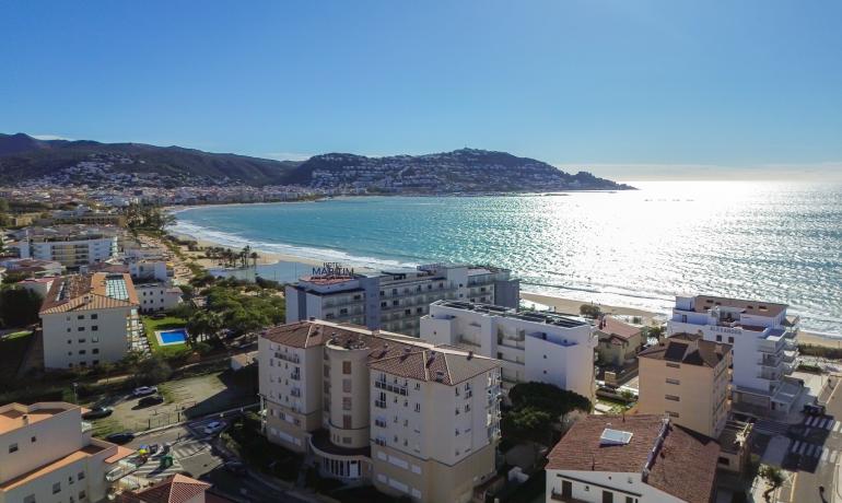 Penthouse im Duplex-Stil mit schöner Aussicht, 150 m vom Strand entfernt