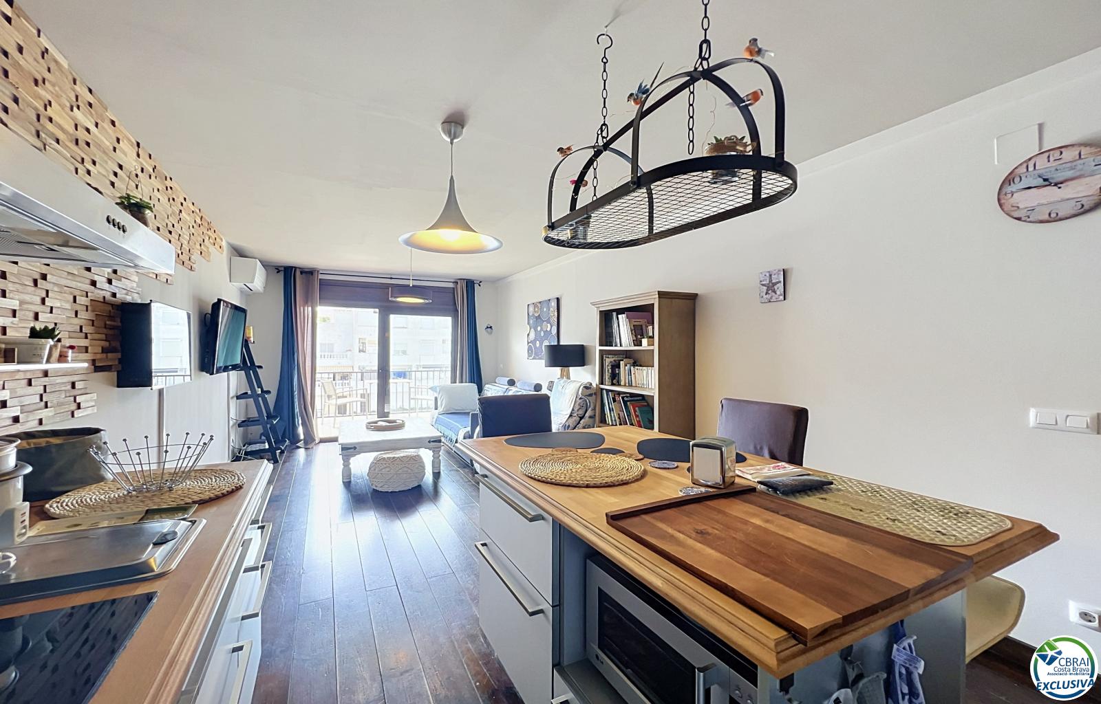 Canal-view apartment with terrace and parking in Empuriabrava - Alberes - Ref. CBR6563 - photo 5