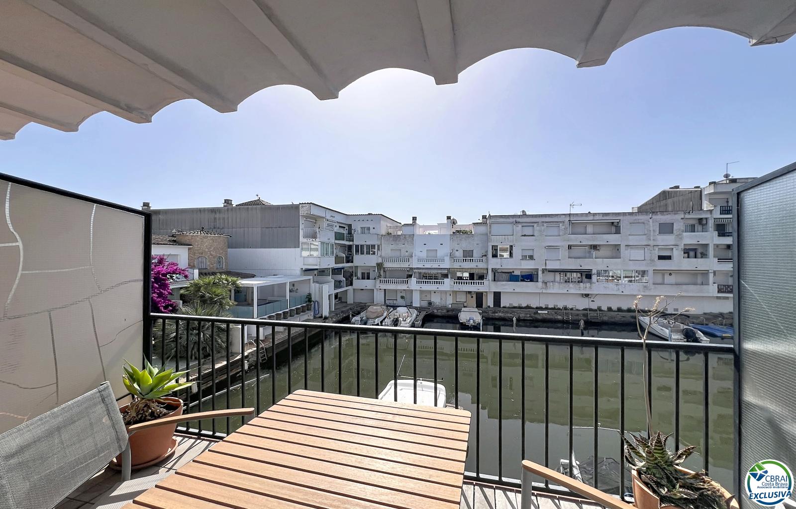 Canal-view apartment with terrace and parking in Empuriabrava - Alberes - Ref. CBR6563 - photo 13