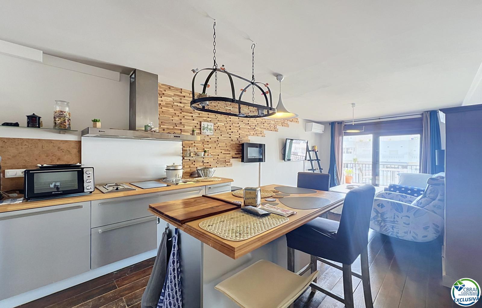 Canal-view apartment with terrace and parking in Empuriabrava - Alberes - Ref. CBR6563 - photo 4