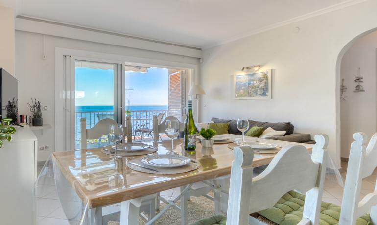 Sea View Apartment with Tourist License in Canyelles Petites