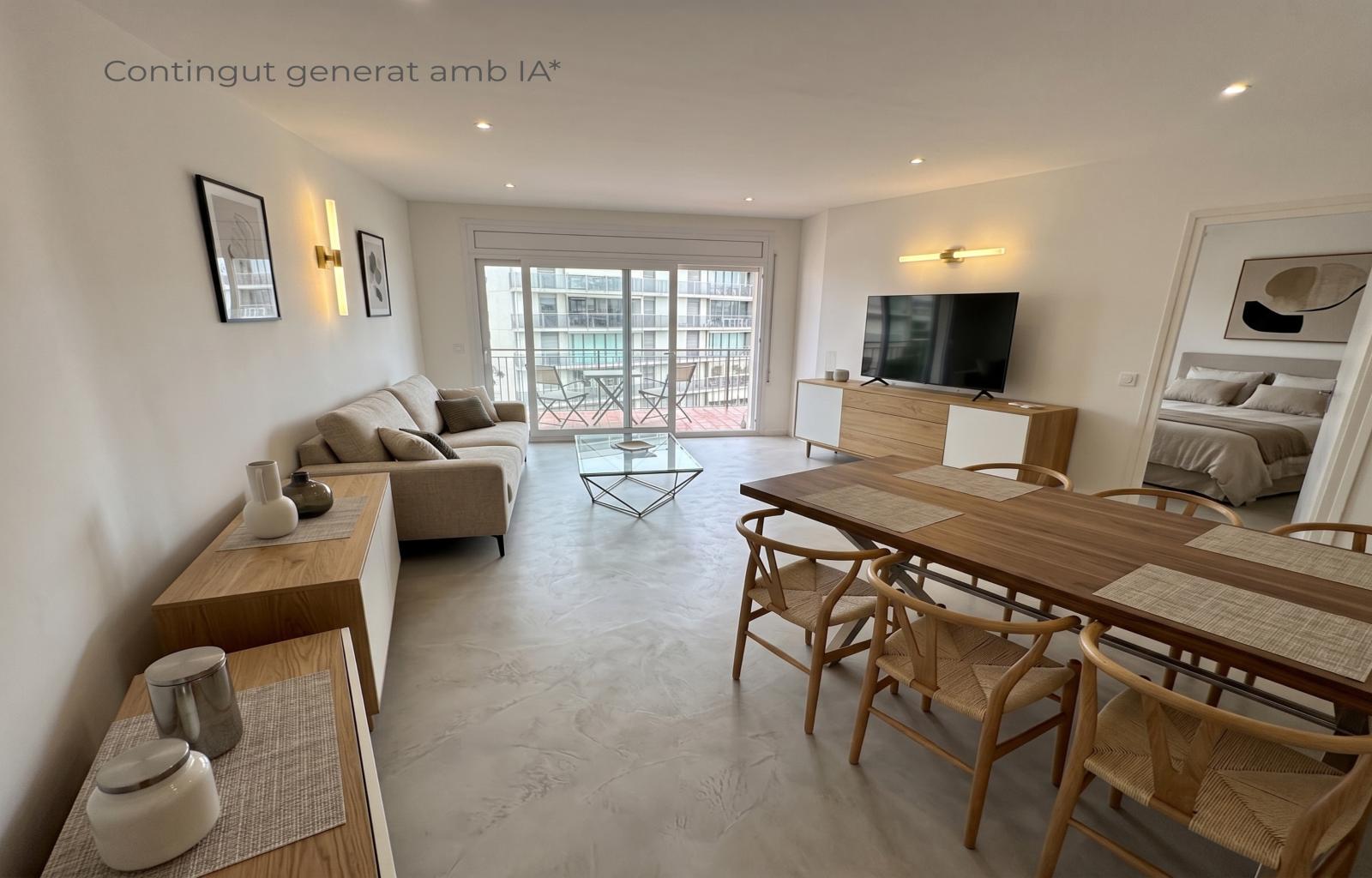Bright Apartment with Terrace — Top Floor, Santa Margarita, Roses - Santa Margarida - Ref. CBR6592 - photo 7