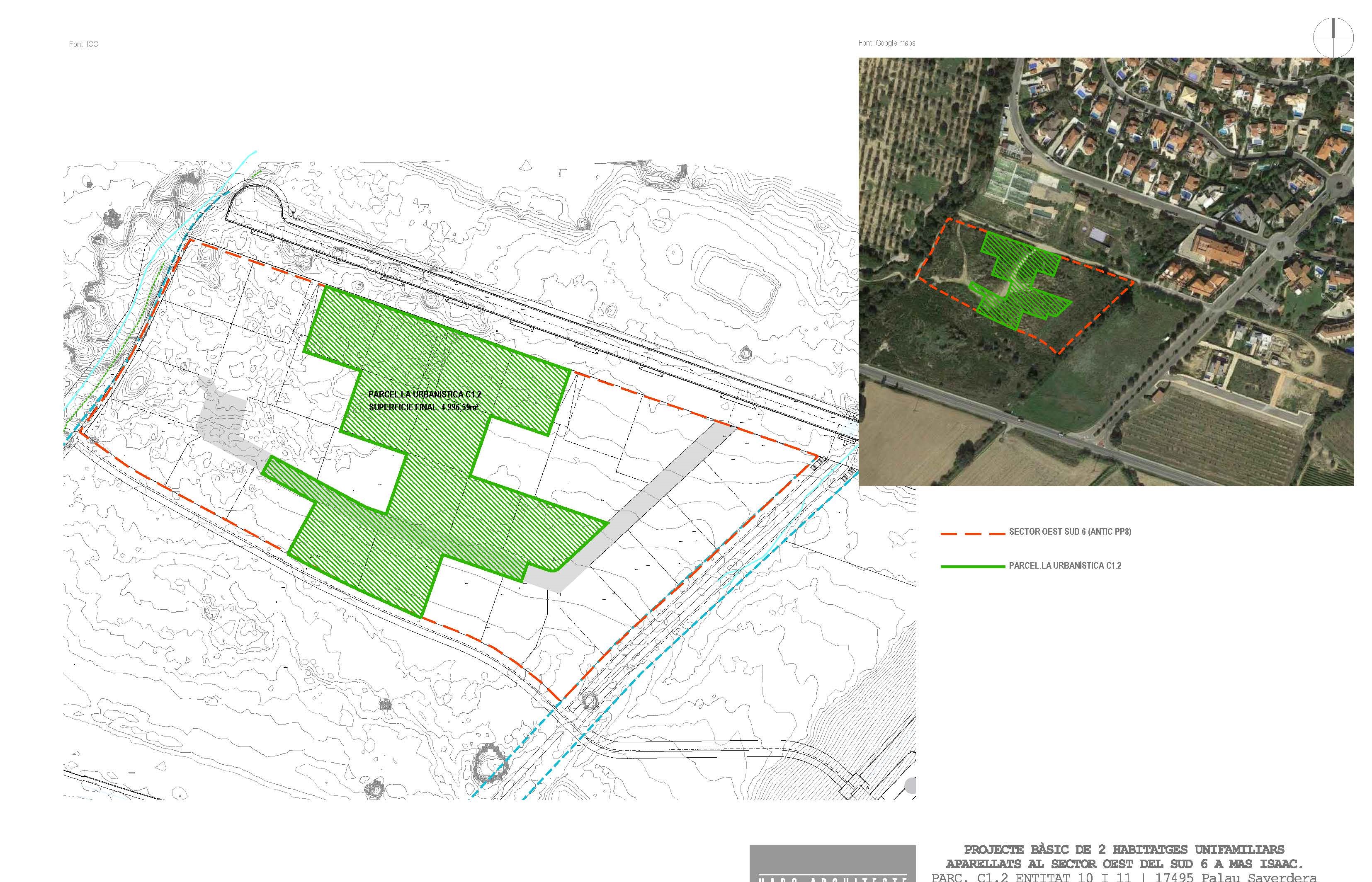 Terrains à vendre dans la nouvelle urbanisation de Mas Isaac, Palau Saverdera.