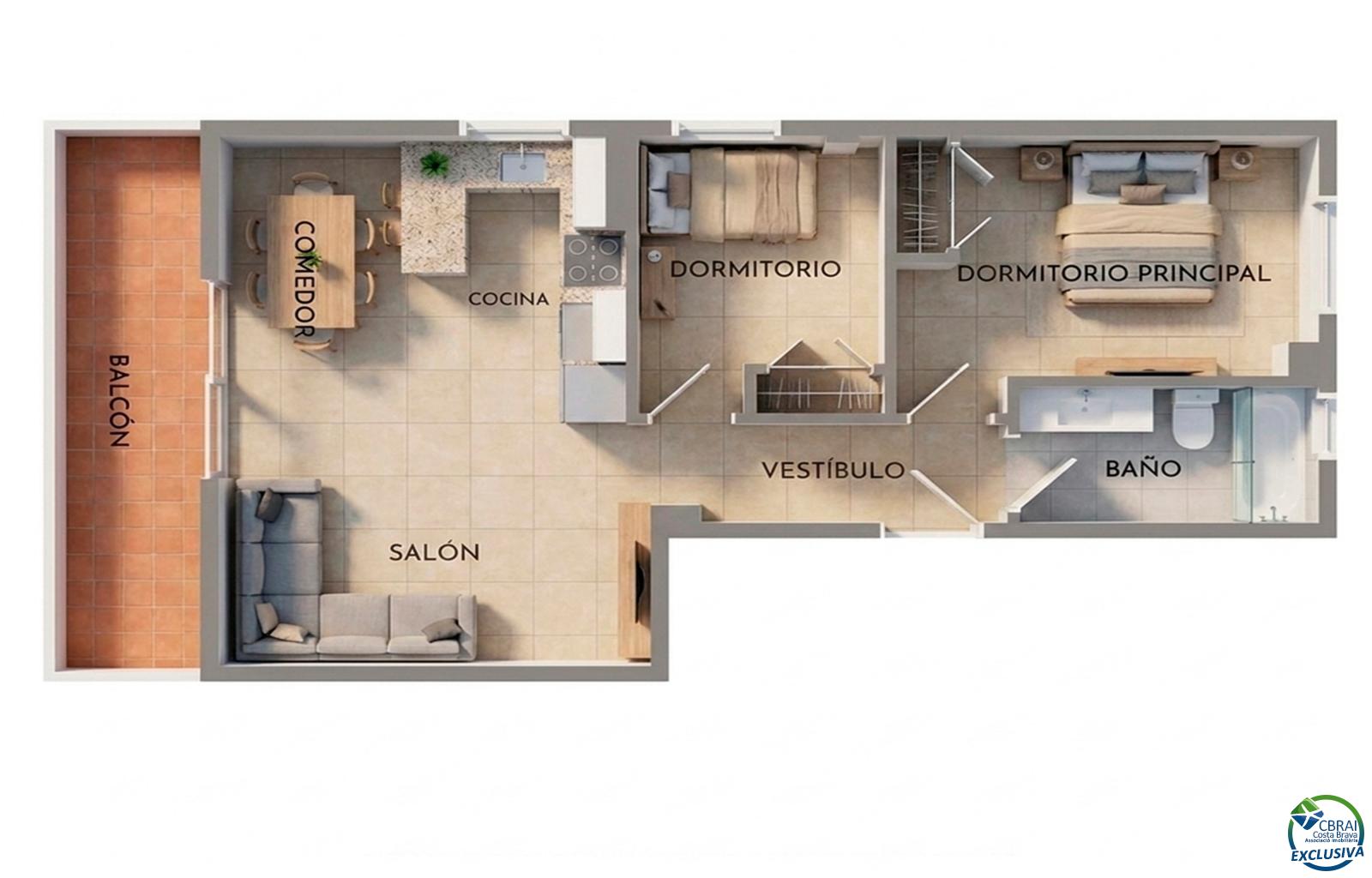 150 metres from the beach with sea views, TOURISTIC LICENCE - Santa Margarida - Ref. CBR6546 - photo 45