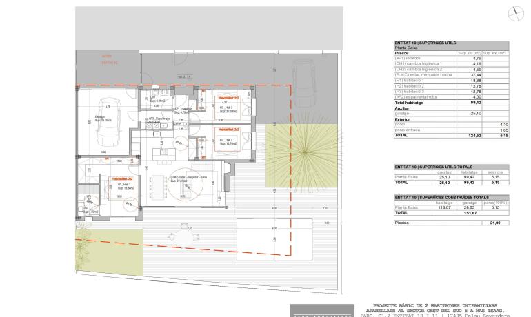 Plots for sale in the new urbanization of Mas Isaac, Palau Saverdera.