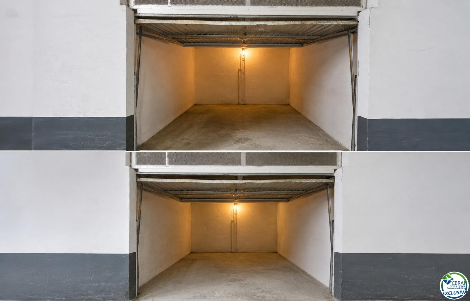 Enclosed garage with a 23 m² storage room in the center of Torroella de Montgrí. - Casc Urbà - Ref. CBR6618