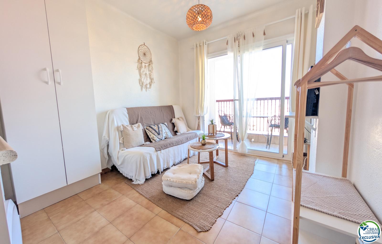 Studio cabine rénové avec vue mer – Empuriabrava